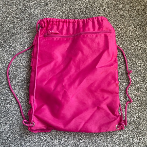 Ruffle drawstring bag - Picture 2 of 3